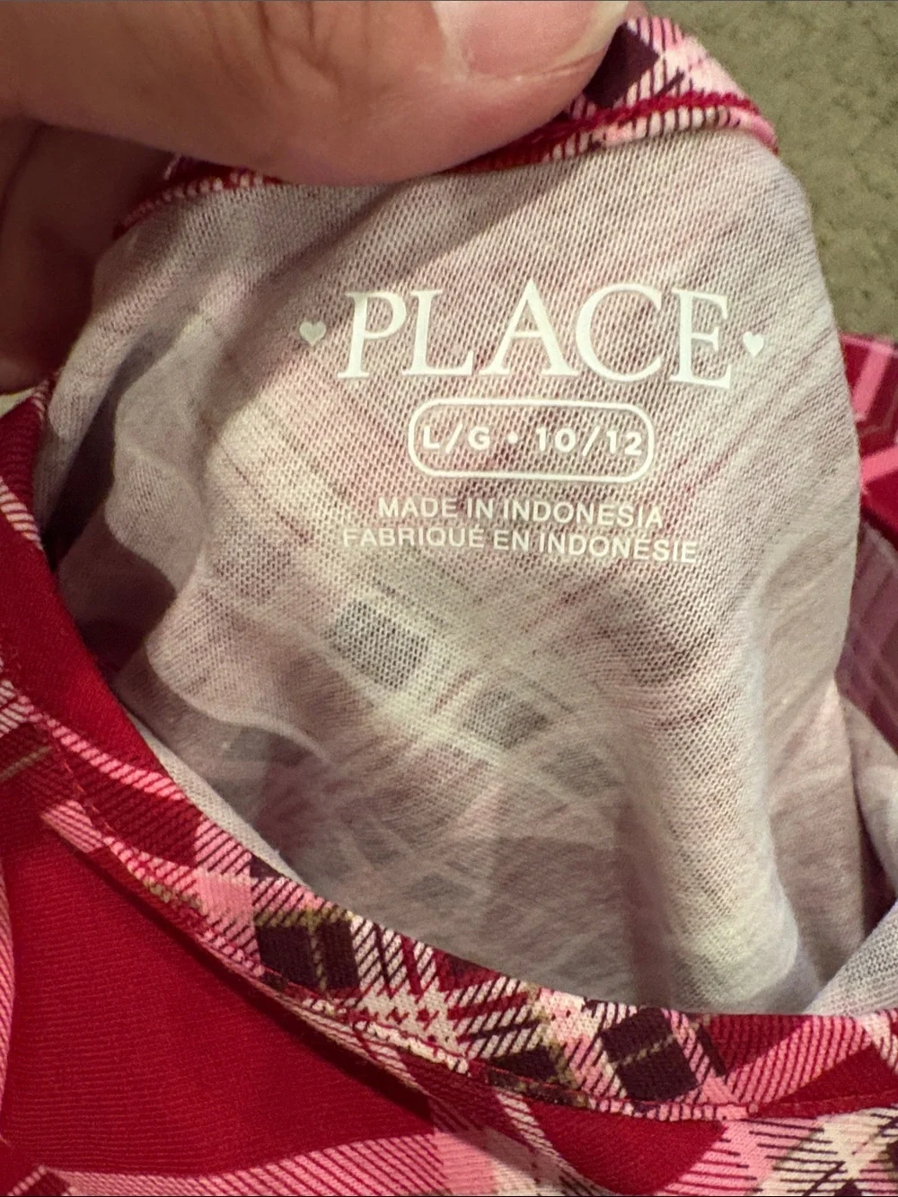 The Children's Place Red Plaid Long-Sleeve Dress - Picture 6 of 7